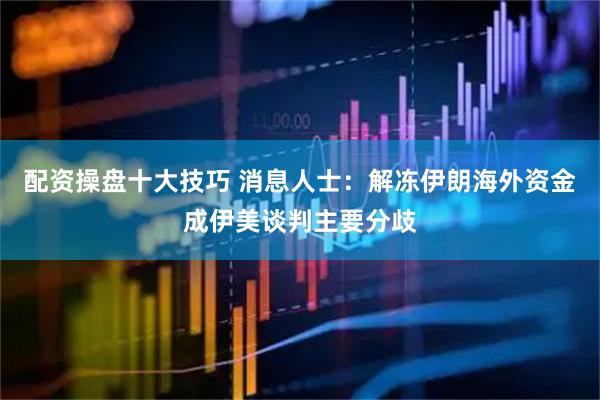 配资操盘十大技巧 消息人士：解冻伊朗海外资金成伊美谈判主要分歧
